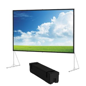 Da-Lite 78561 Fast-Fold Front/Rear Projection 9' diagonal Deluxe screen rental